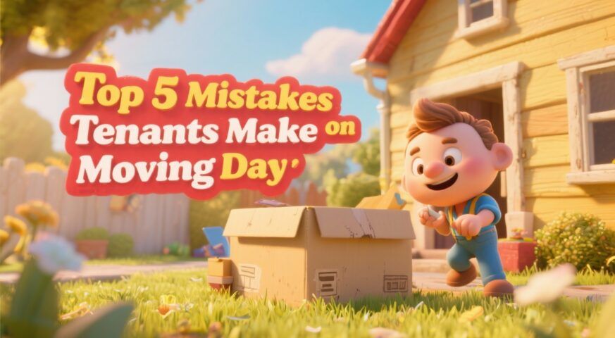 Top 5 Mistakes Tenants Make on Moving Day